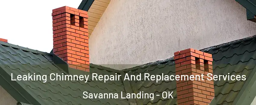 Leaking Chimney Repair And Replacement Services Savanna Landing - OK