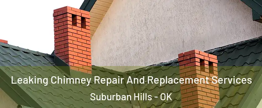 Leaking Chimney Repair And Replacement Services Suburban Hills - OK