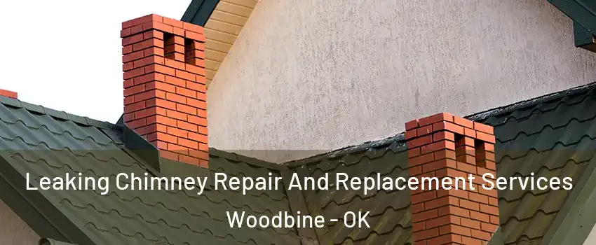 Leaking Chimney Repair And Replacement Services Woodbine - OK