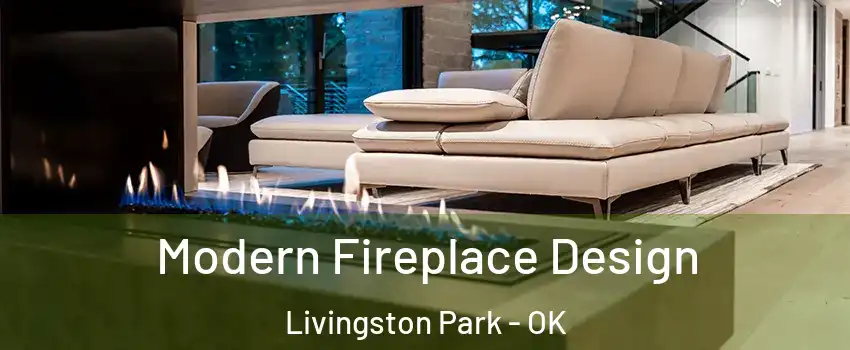 Modern Fireplace Design Livingston Park - OK