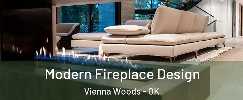 Modern Fireplace Design Vienna Woods - OK