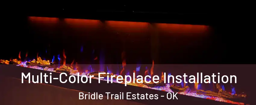 Multi-Color Fireplace Installation Bridle Trail Estates - OK
