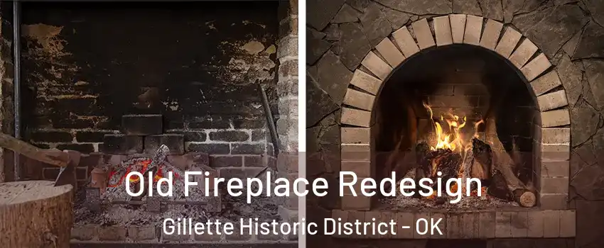 Old Fireplace Redesign Gillette Historic District - OK
