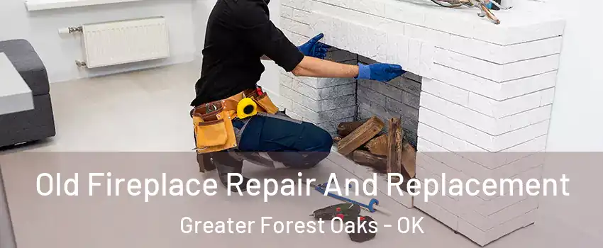 Old Fireplace Repair And Replacement Greater Forest Oaks - OK