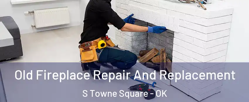 Old Fireplace Repair And Replacement S Towne Square - OK