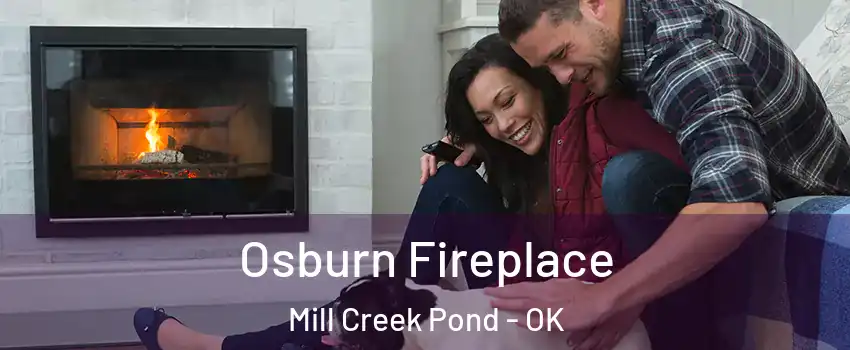 Osburn Fireplace Mill Creek Pond - OK
