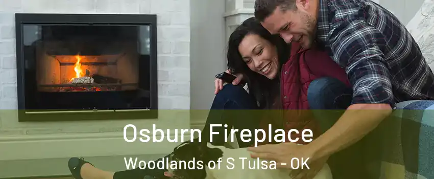 Osburn Fireplace Woodlands of S Tulsa - OK