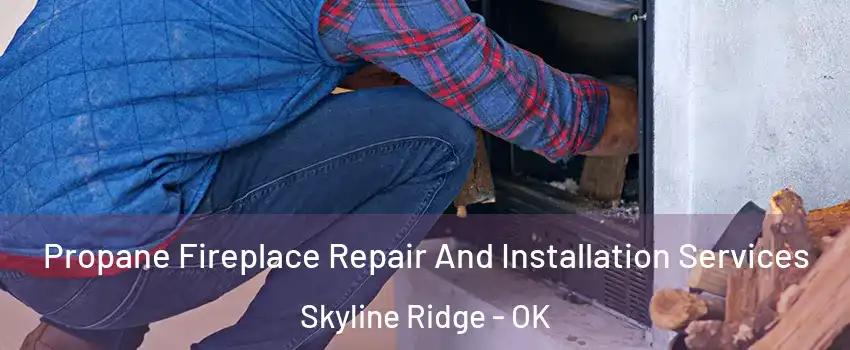 Propane Fireplace Repair And Installation Services Skyline Ridge - OK