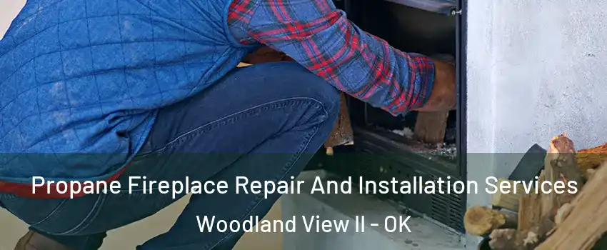 Propane Fireplace Repair And Installation Services Woodland View II - OK