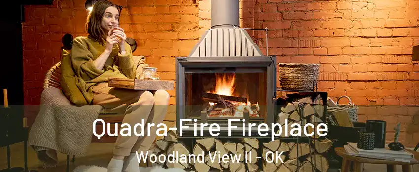 Quadra-Fire Fireplace Woodland View II - OK