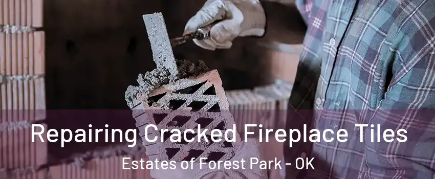 Repairing Cracked Fireplace Tiles Estates of Forest Park - OK