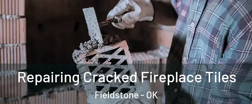Repairing Cracked Fireplace Tiles Fieldstone - OK