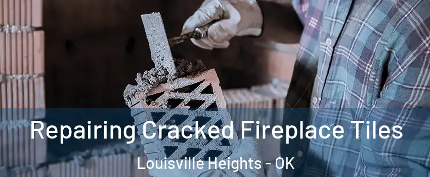 Repairing Cracked Fireplace Tiles Louisville Heights - OK