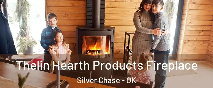 Thelin Hearth Products Fireplace Silver Chase - OK