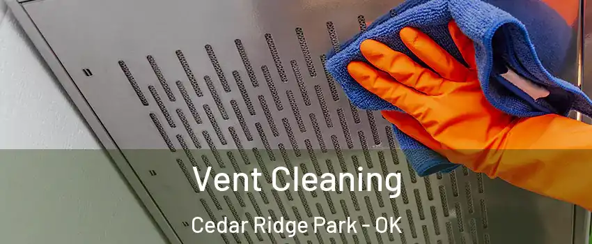 Vent Cleaning Cedar Ridge Park - OK