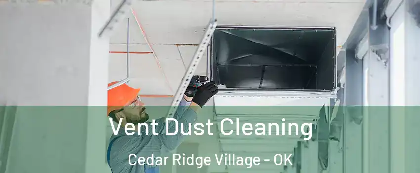 Vent Dust Cleaning Cedar Ridge Village - OK
