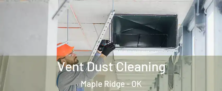 Vent Dust Cleaning Maple Ridge - OK