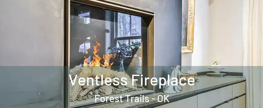 Ventless Fireplace Forest Trails - OK