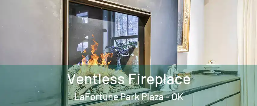 Ventless Fireplace LaFortune Park Plaza - OK