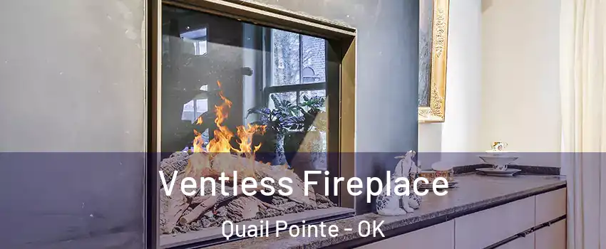 Ventless Fireplace Quail Pointe - OK